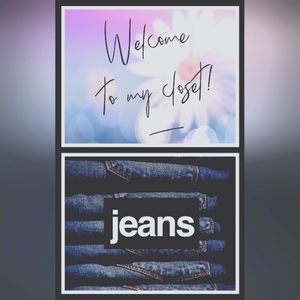 Men's Women's Kids Jeans